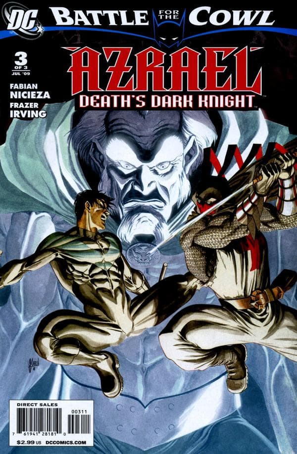 Azrael: Death's Dark Knight #3 cover