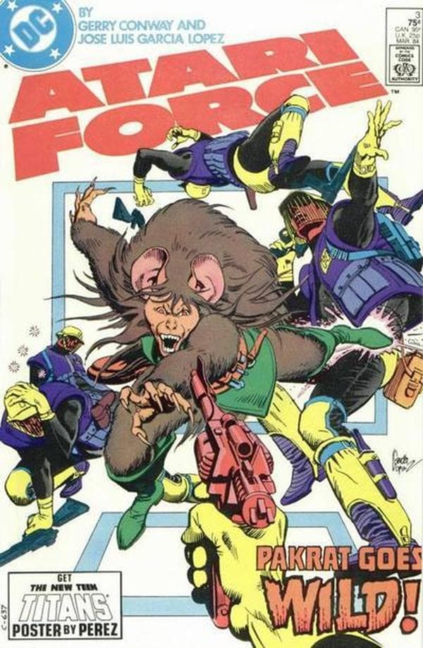 Atari Force #3 cover