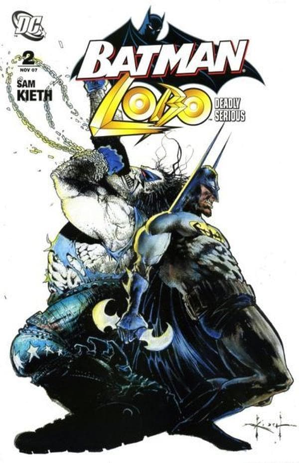 Batman/Lobo: Deadly Serious #2 cover