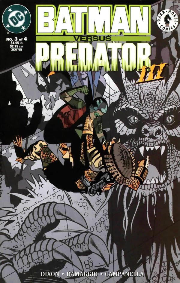 Batman Versus Predator III #3 cover