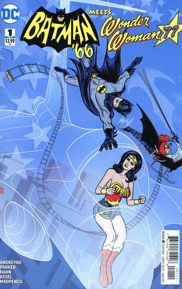 Batman '66 Meets Wonder Woman '77 #1 cover