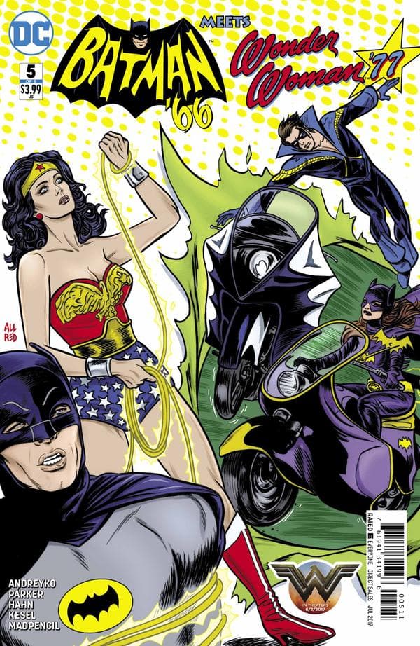 Batman '66 Meets Wonder Woman '77 #5 cover