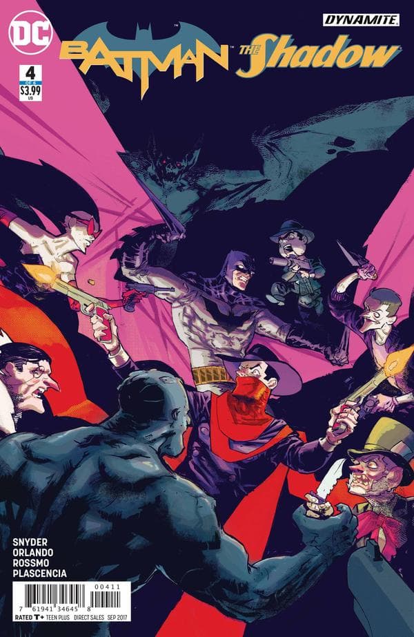 Batman/Shadow #4 cover