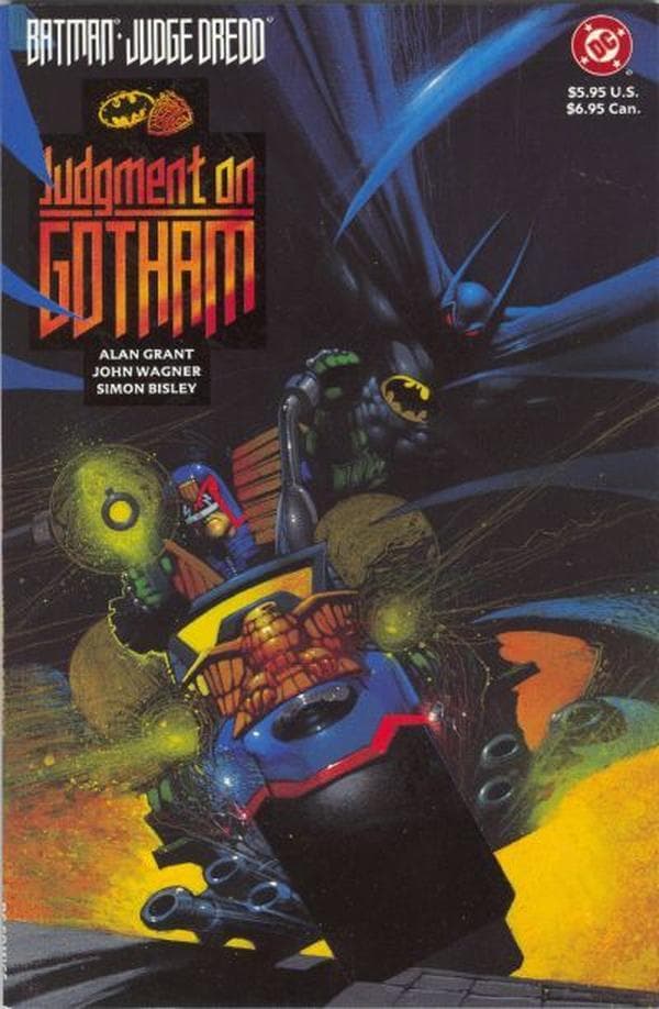 Batman/Judge Dredd: Judgment on Gotham #1 cover