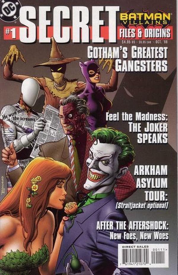 Batman Villains Secret Files #1 cover