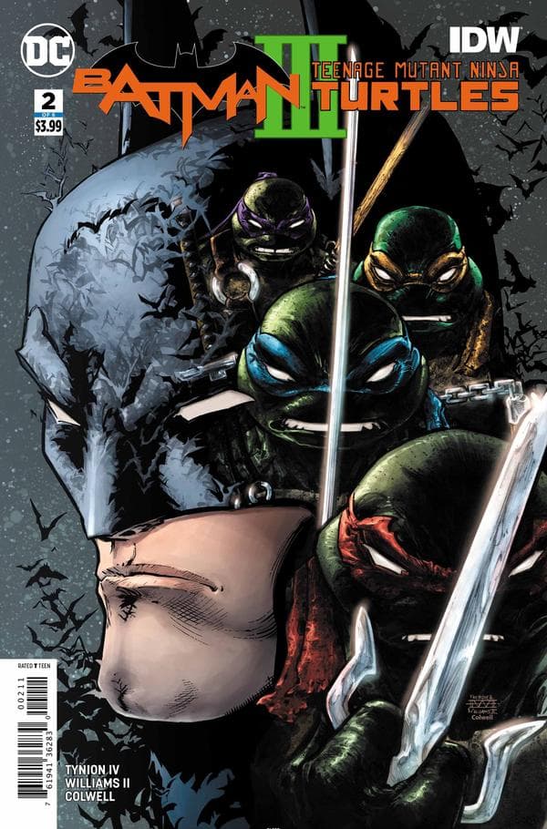 Batman/Teenage Mutant Ninja Turtles III #2 cover