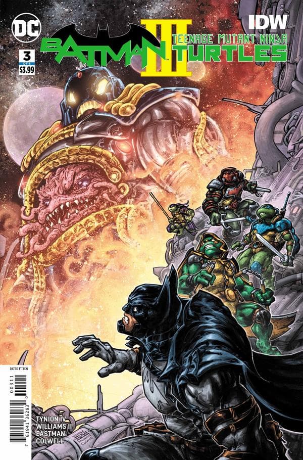 Batman/Teenage Mutant Ninja Turtles III #3 cover