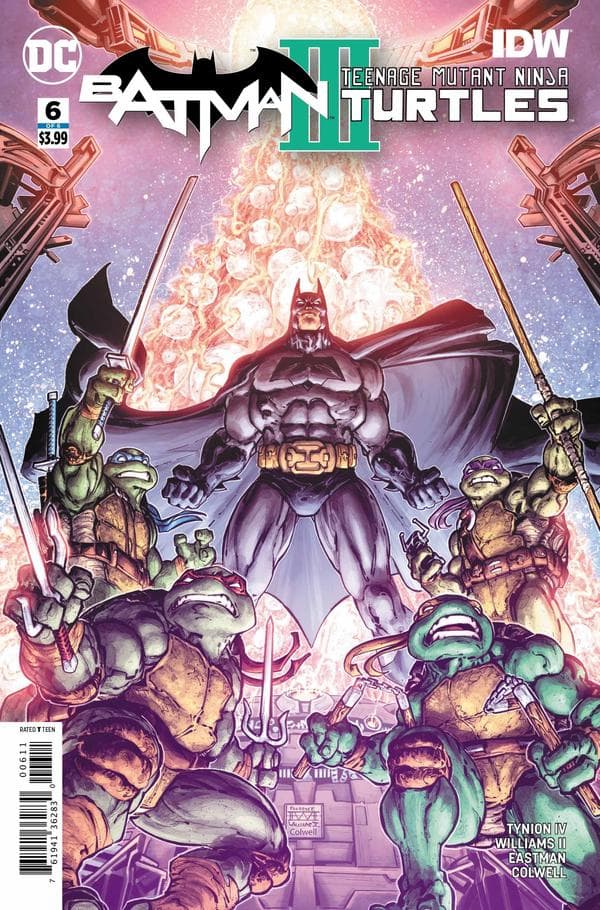 Batman/Teenage Mutant Ninja Turtles III #6 cover