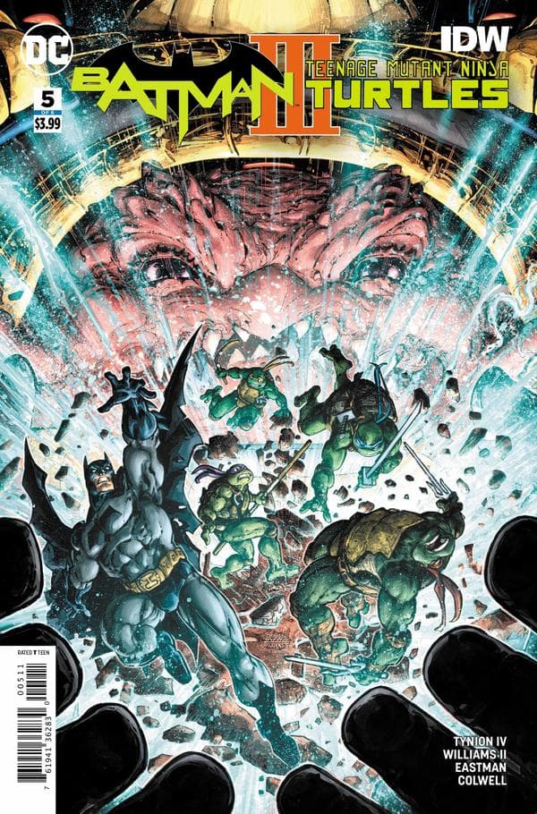 Batman/Teenage Mutant Ninja Turtles III #5 cover