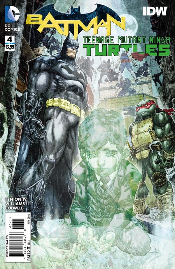 Batman/Teenage Mutant Ninja Turtles #4 cover