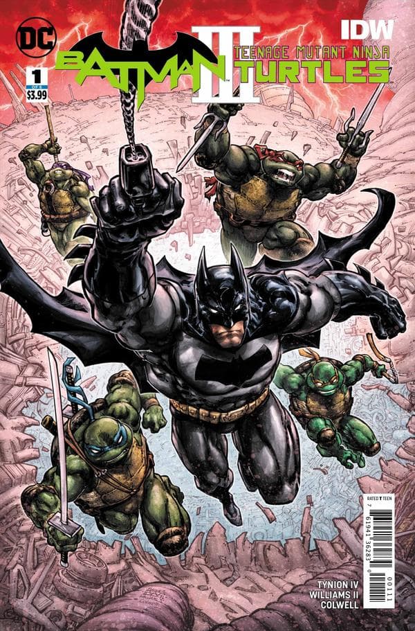 Batman/Teenage Mutant Ninja Turtles III #1 cover