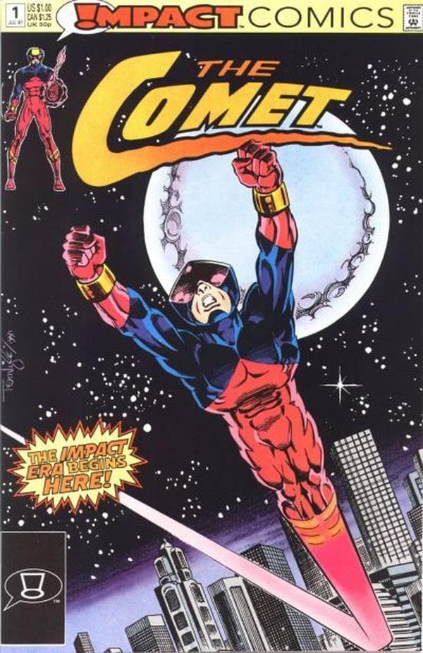 The Comet cover — © DC Comics