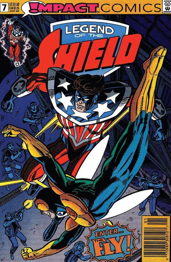 The Legend of the Shield #7 cover