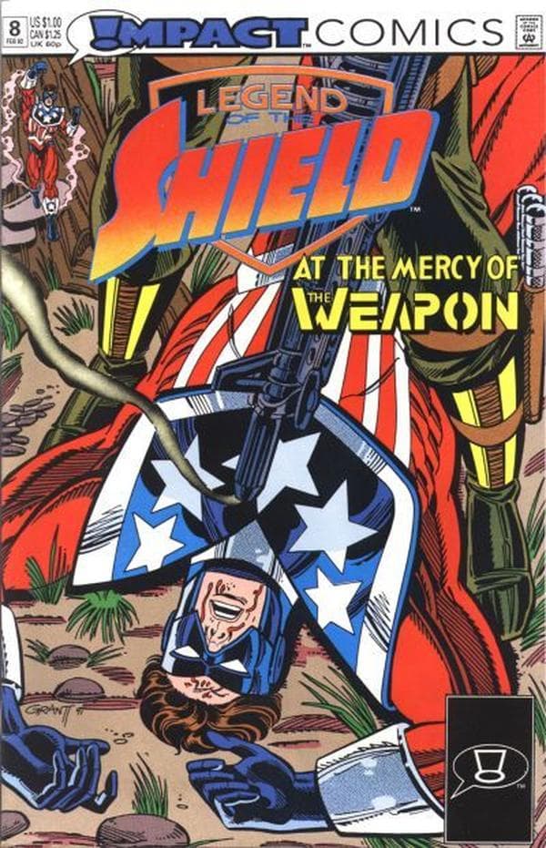 The Legend of the Shield #8 cover