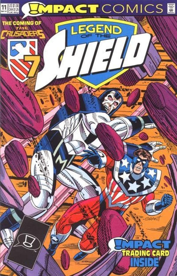 The Legend of the Shield #11 cover