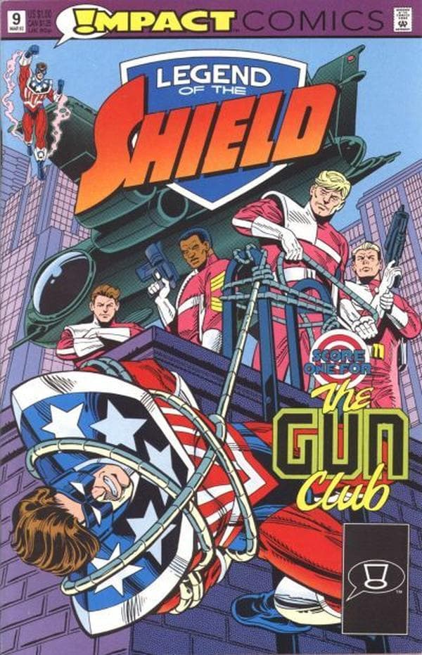 The Legend of the Shield #9 cover