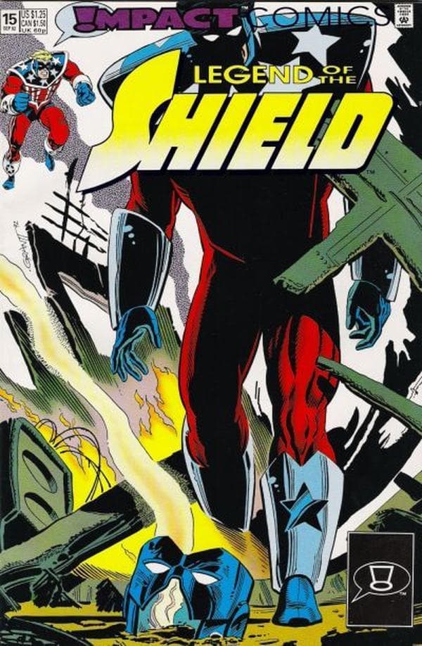 The Legend of the Shield #15 cover