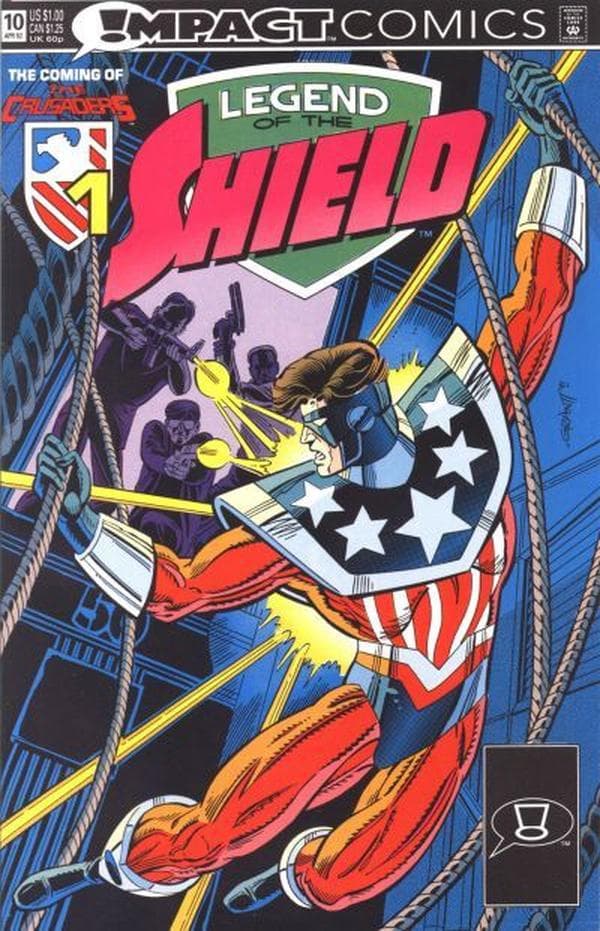 The Legend of the Shield #10 cover