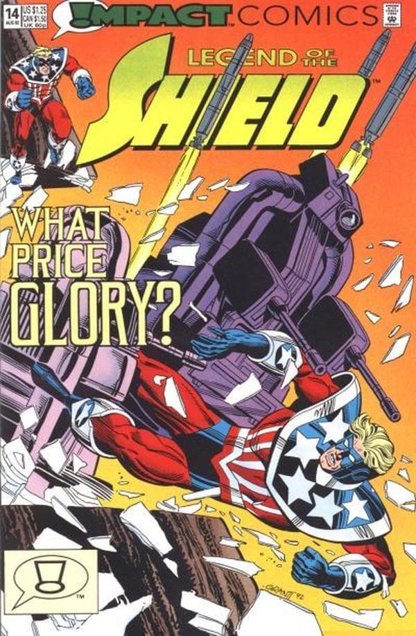 The Legend of the Shield #14 cover