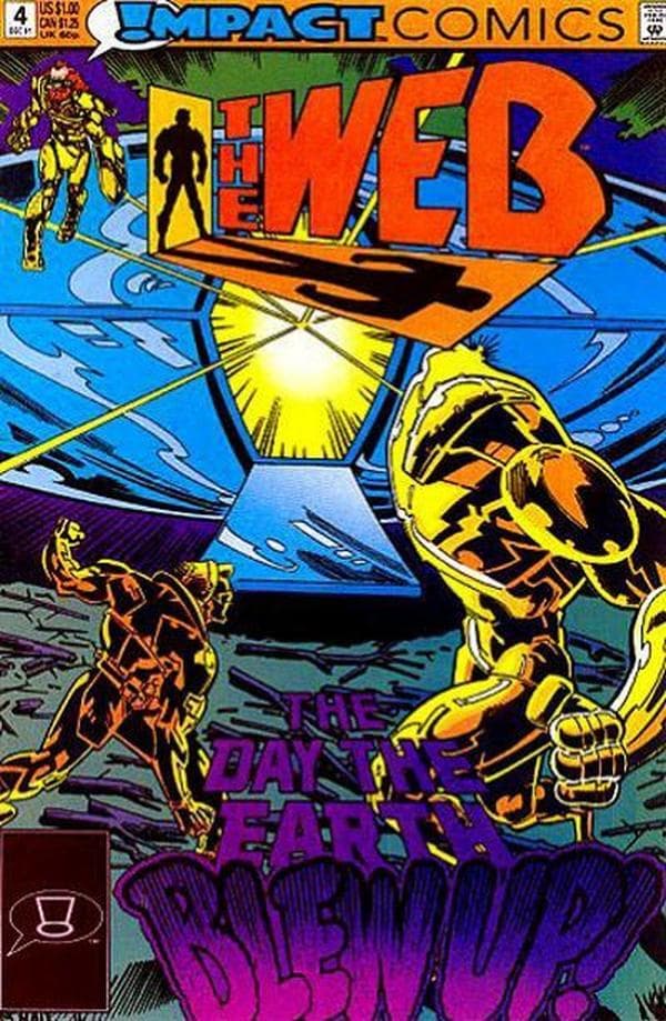 The Web #4 cover
