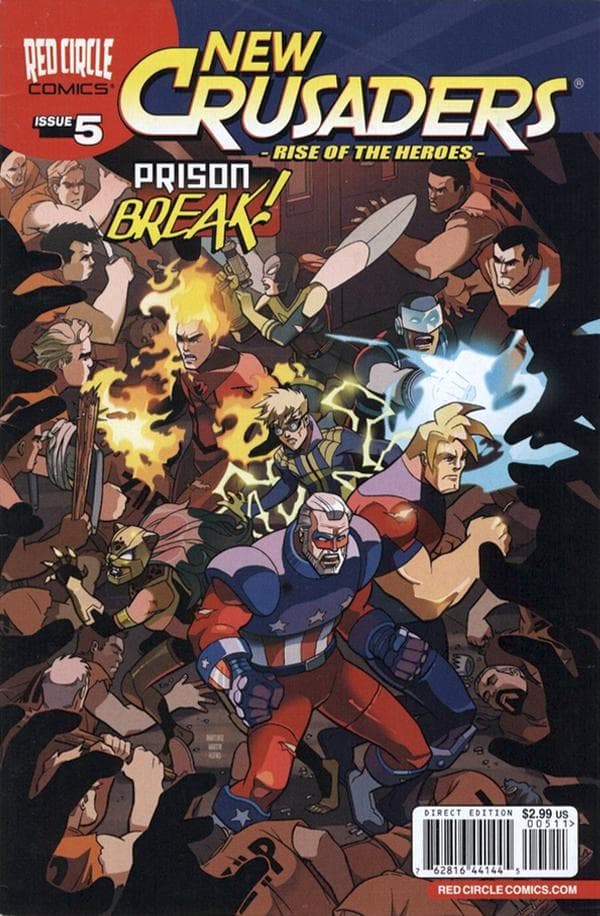 New Crusaders #5 cover