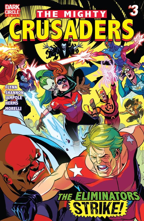 The Mighty Crusaders #3 cover