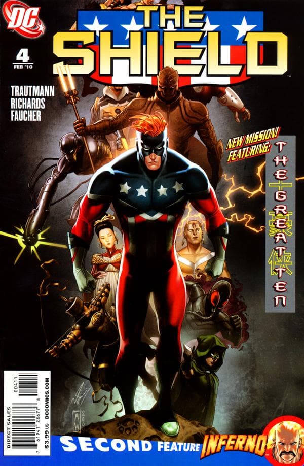 The Shield #4 cover