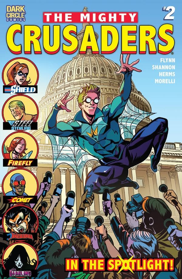 The Mighty Crusaders #2 cover