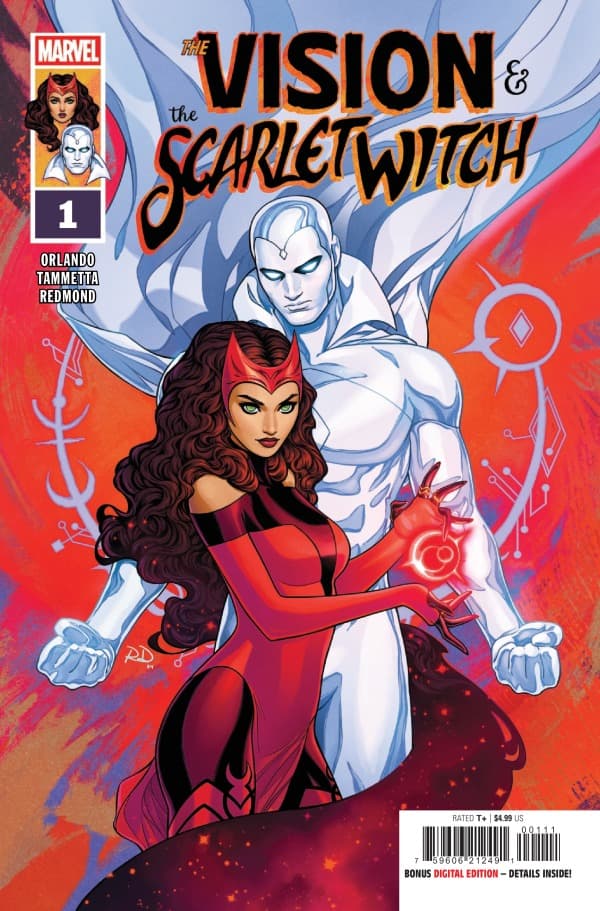 The Vision and the Scarlet Witch #1 cover