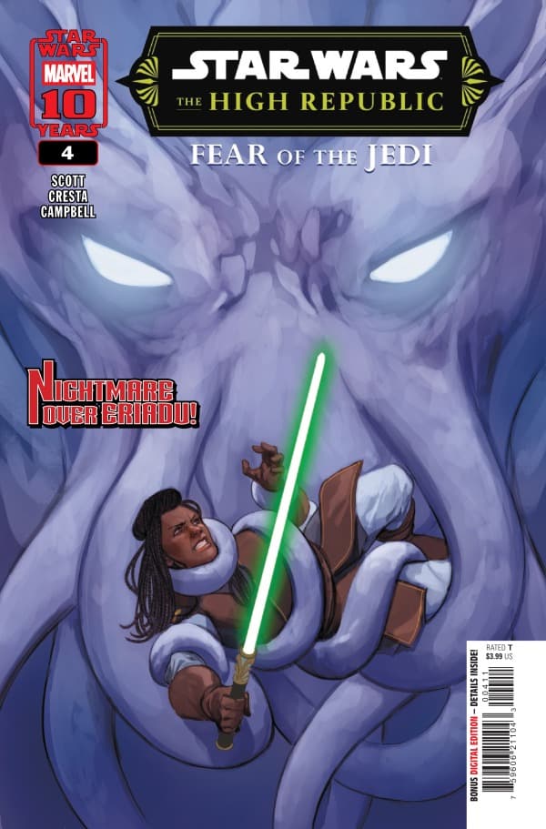 Star Wars: The High Republic [Phase III] – Fear of the Jedi #4 cover