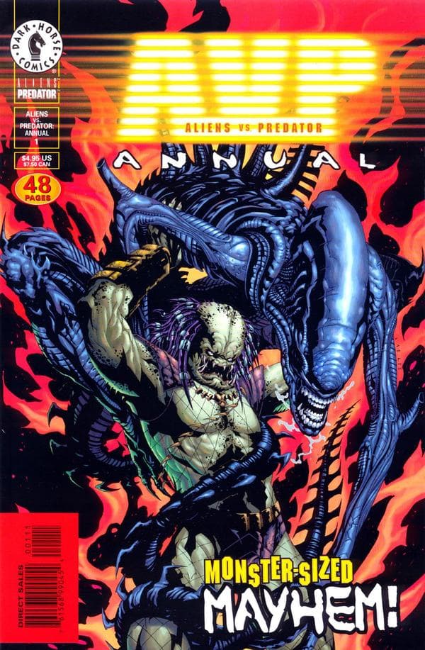 Aliens vs. Predator Annual #1 cover