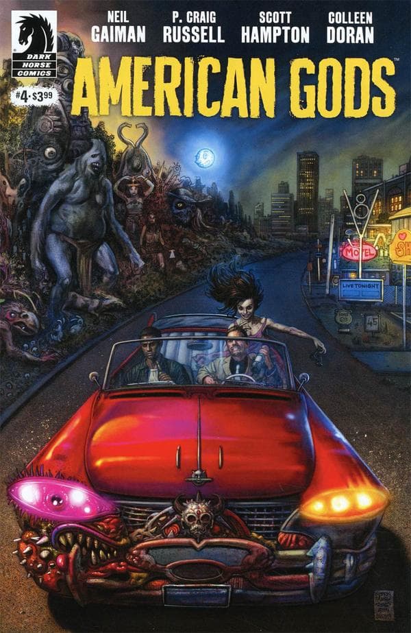 American Gods #4 cover