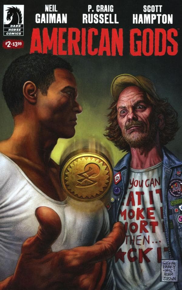American Gods #2 cover