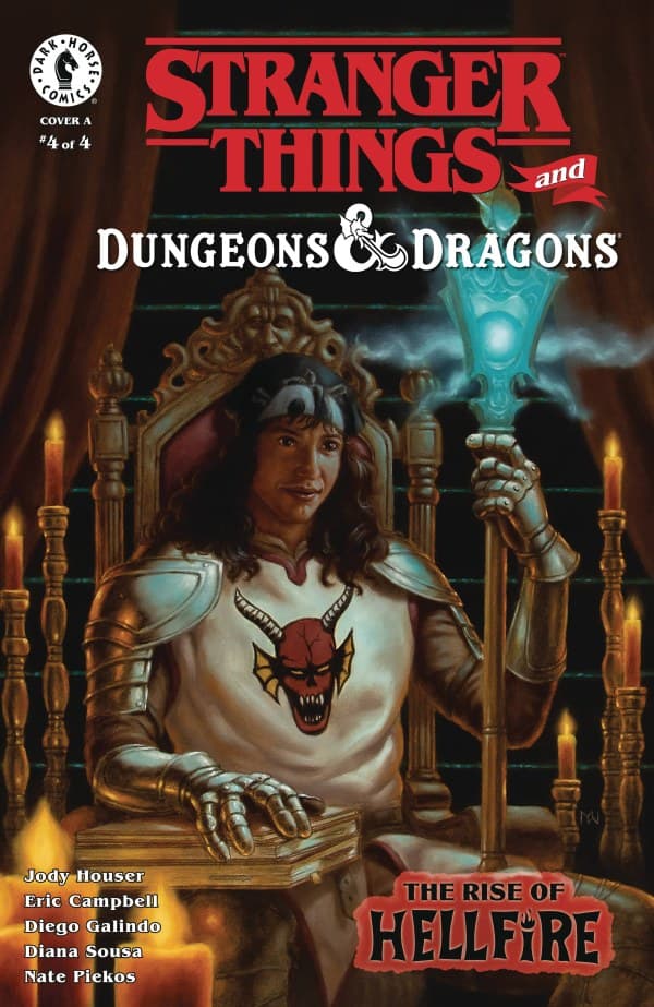 Stranger Things and Dungeons & Dragons: The Rise of Hellfire #4 cover