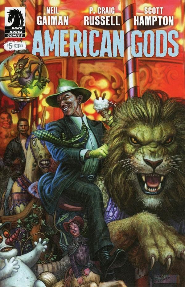 American Gods #5 cover