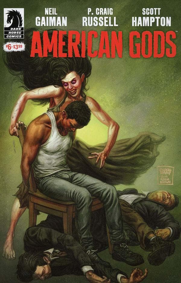 American Gods #6 cover