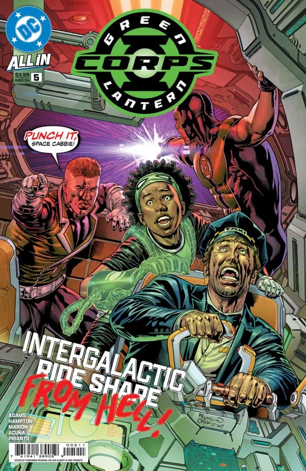 Green Lantern Corps #5 cover