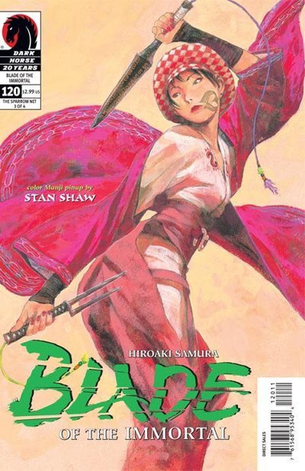 Blade of the Immortal #120 cover