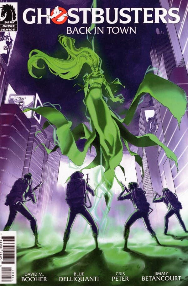 Ghostbusters: Back in Town #4 cover