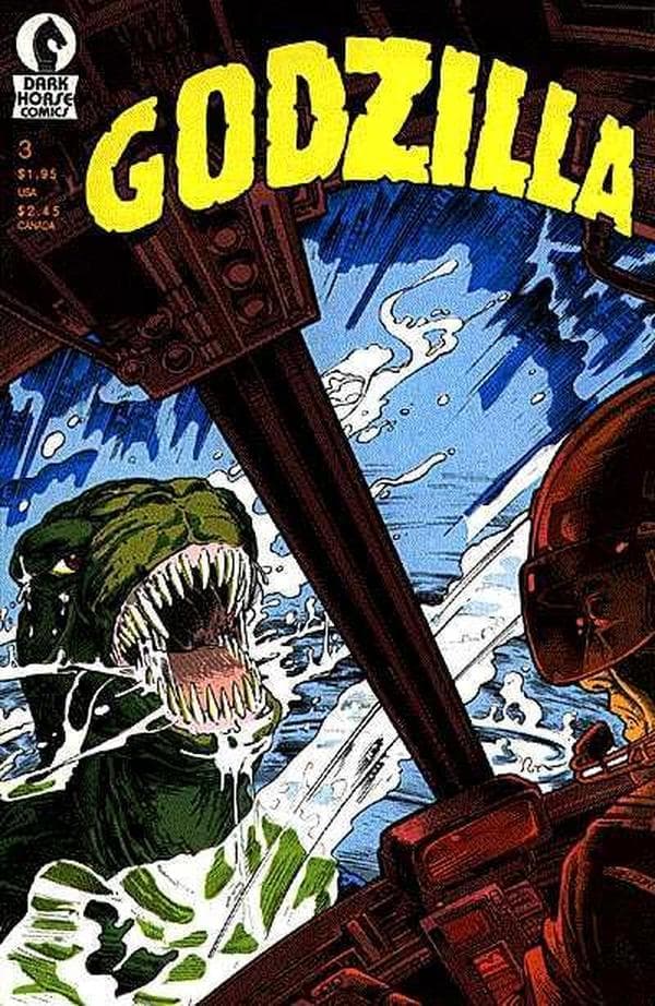 Godzilla #3 cover