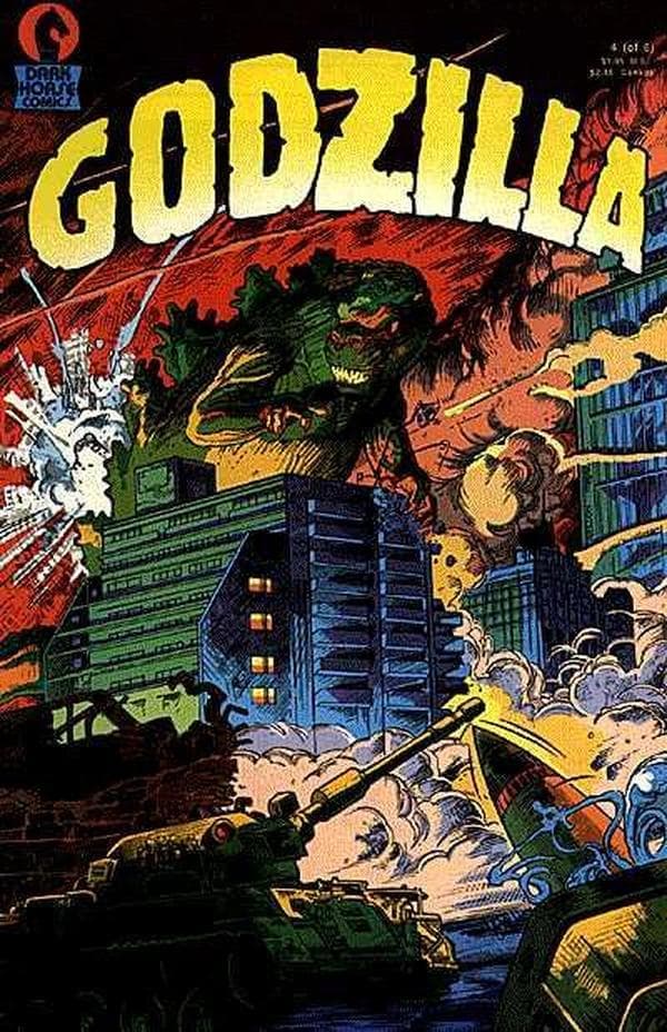 Godzilla #4 cover