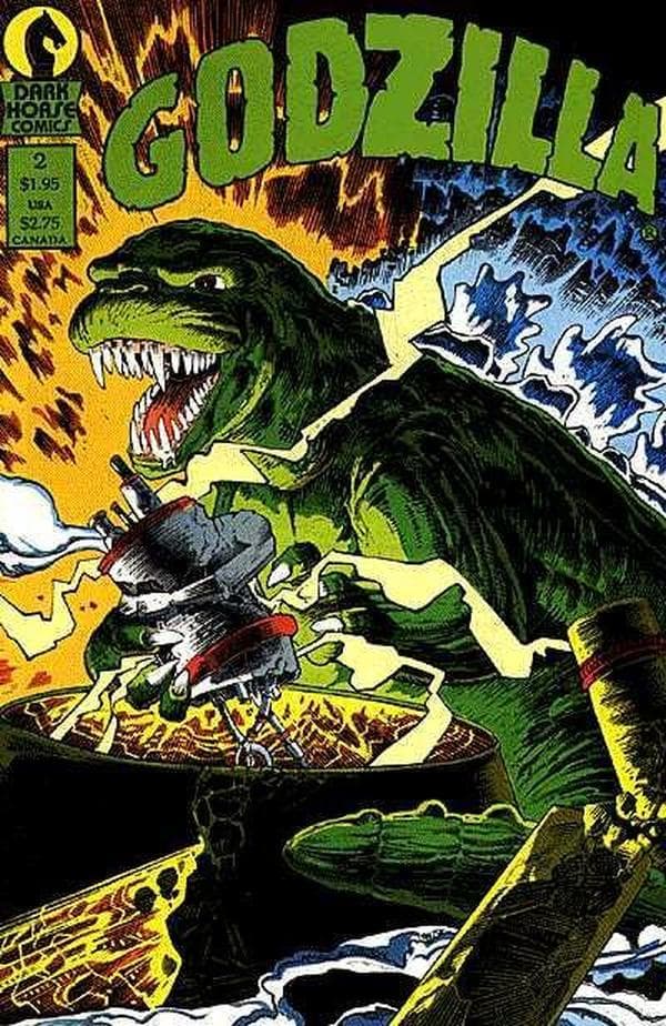 Godzilla #2 cover