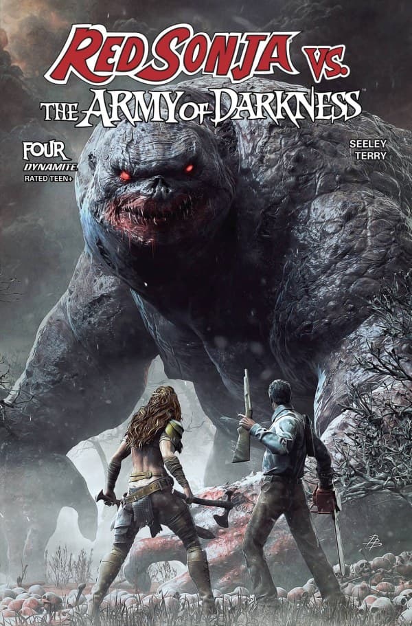 Red Sonja vs. The Army of Darkness #4 cover