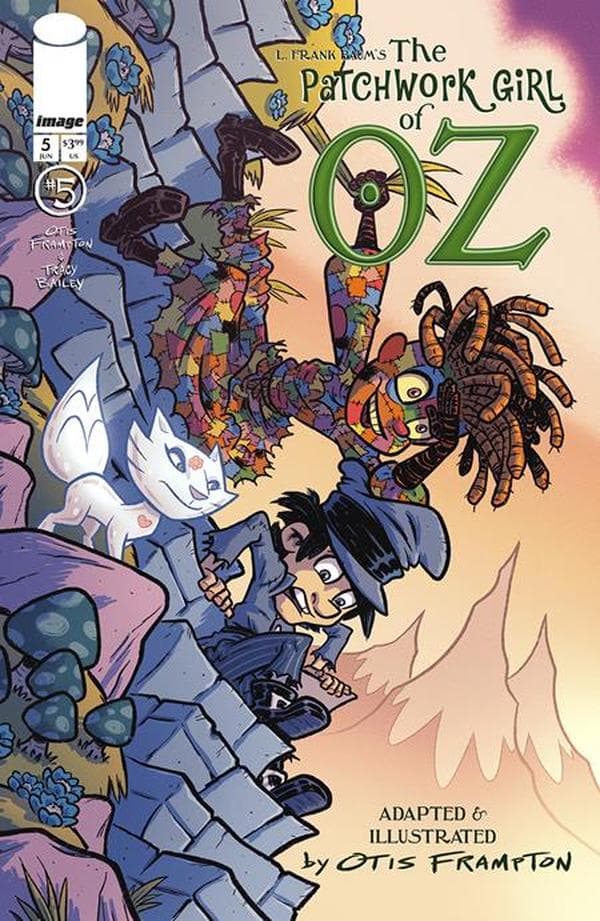 The Patchwork Girl of Oz #5 cover
