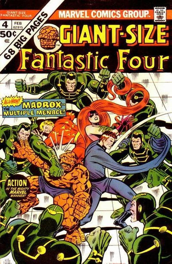 Giant-Size Fantastic Four #4 cover