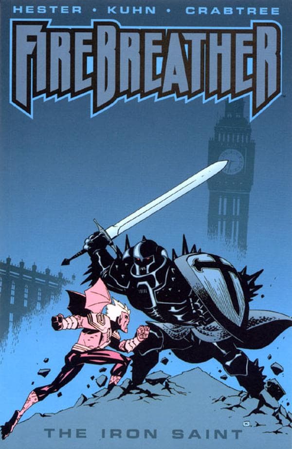Firebreather: Iron Saint #1 cover