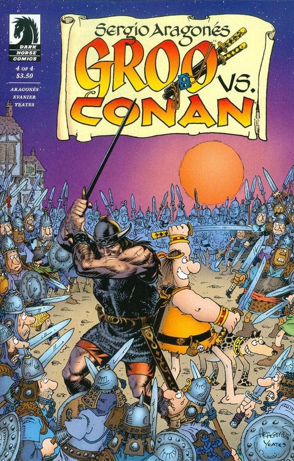 Groo vs. Conan #4