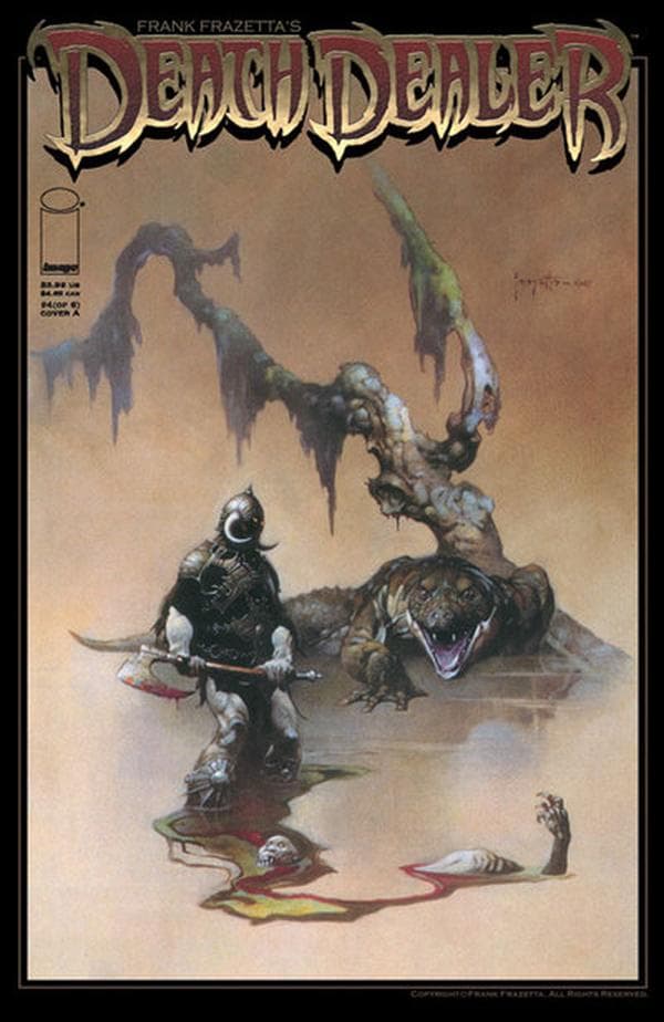 Frank Frazetta's Death Dealer #4 cover