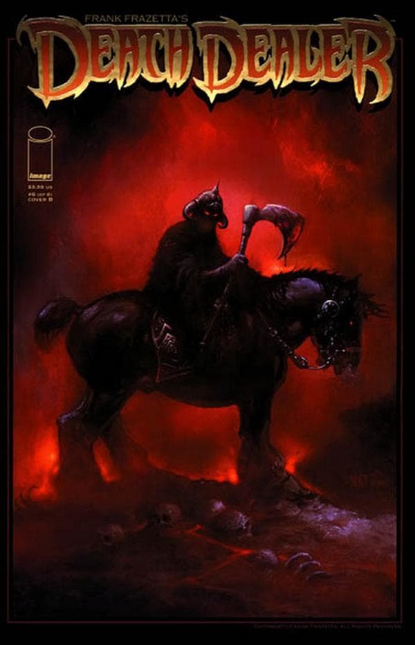 Frank Frazetta's Death Dealer #6 cover