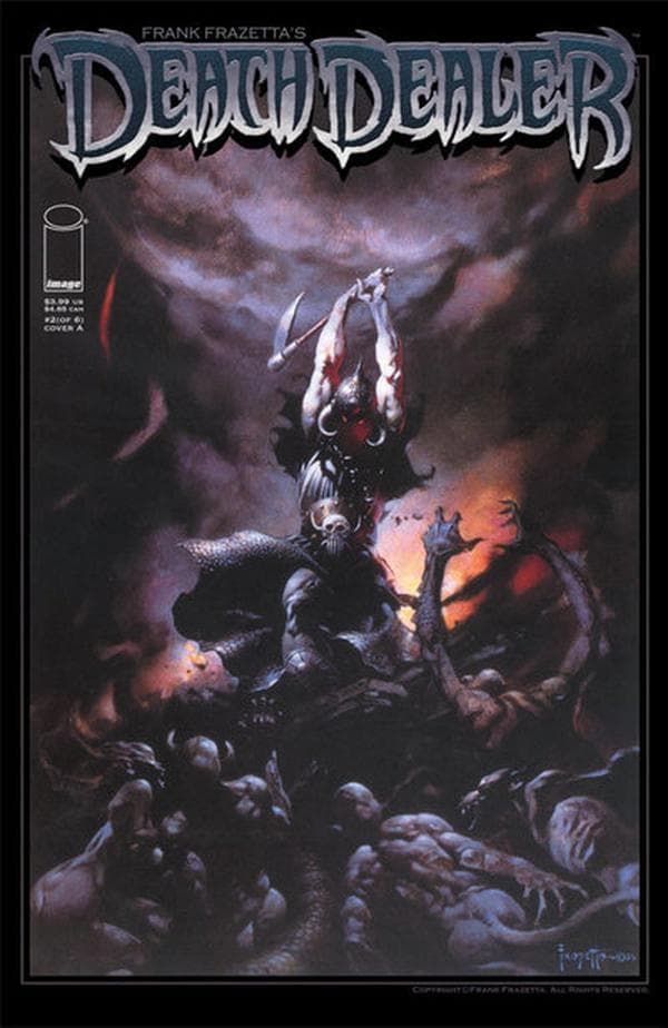 Frank Frazetta's Death Dealer #2 cover